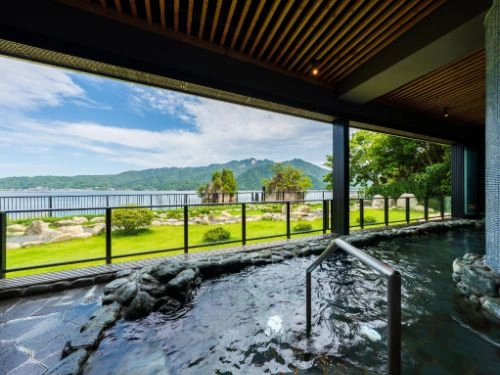 Grandvrio Hotel Miyajima Wakura open air bath