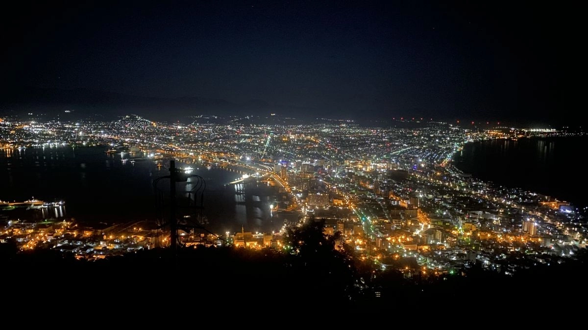 Mount Hakodate night view
