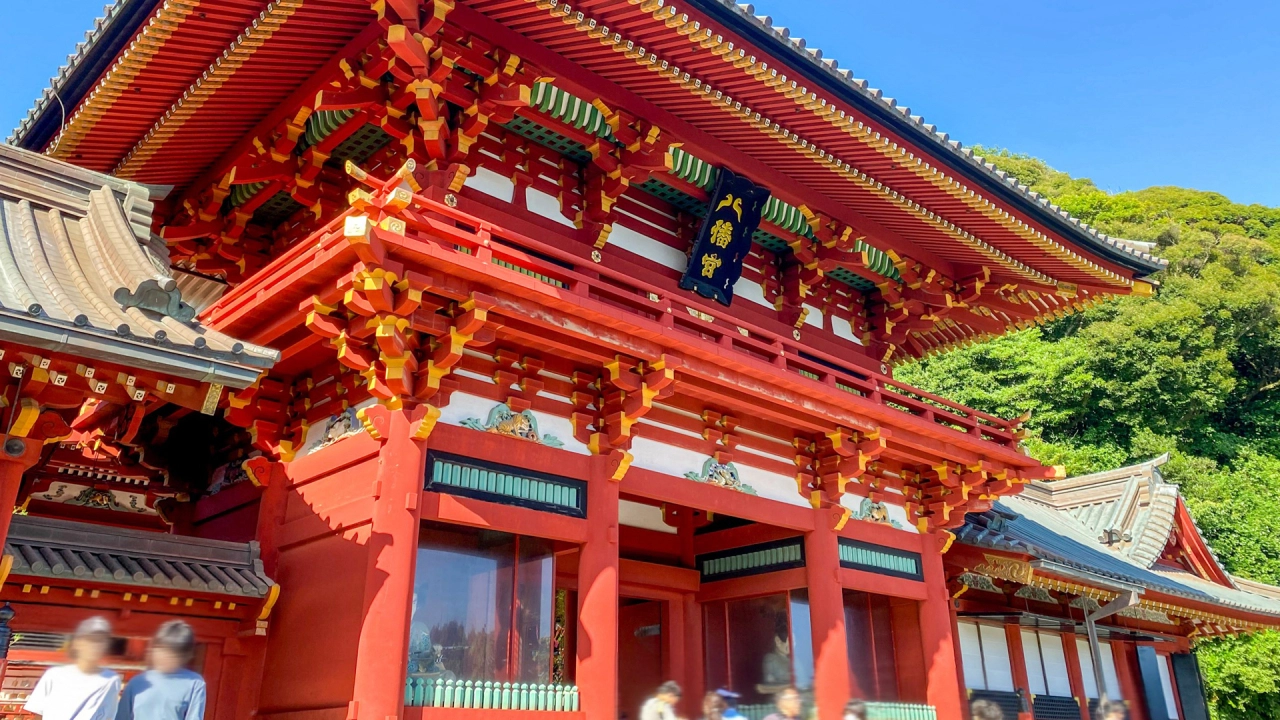 Kamakura (Tsurugaoka Hachimangu Shrine and Dankazura)