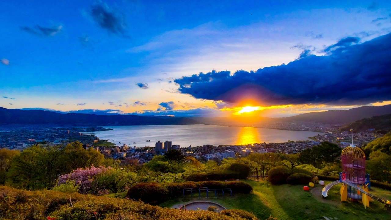 
Lake Suwa Tateishi Park
