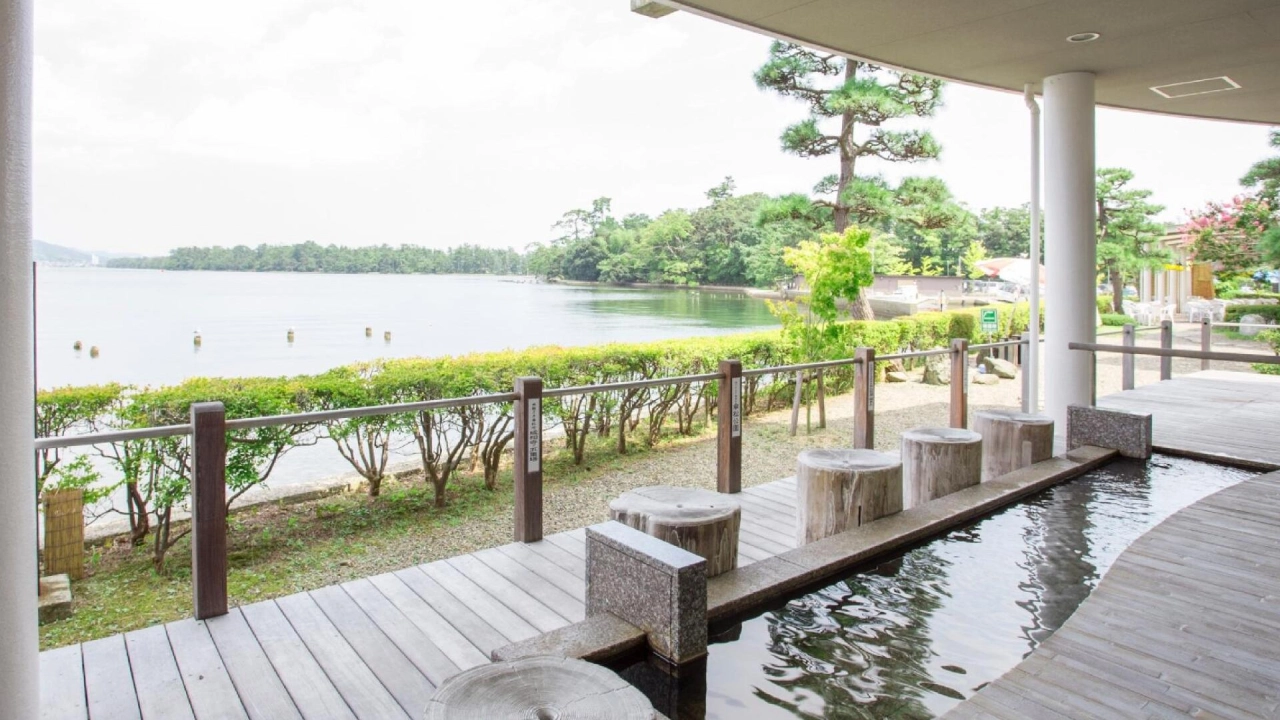 Amanohashidate Hotel terrace