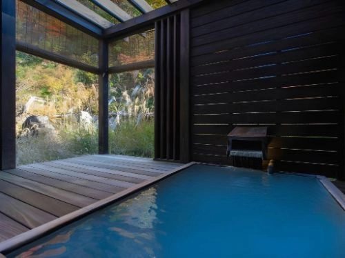 Takamiya Ryokan Miyamaso open air bath