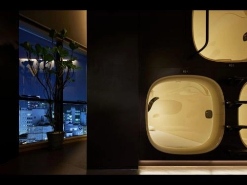 9h nine hours woman Shinjuku sleep lab room