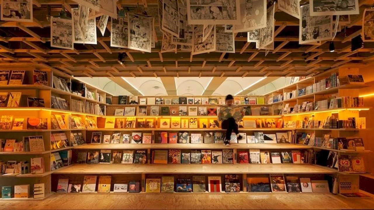Book And Bed Tokyo Shinjuku lounge