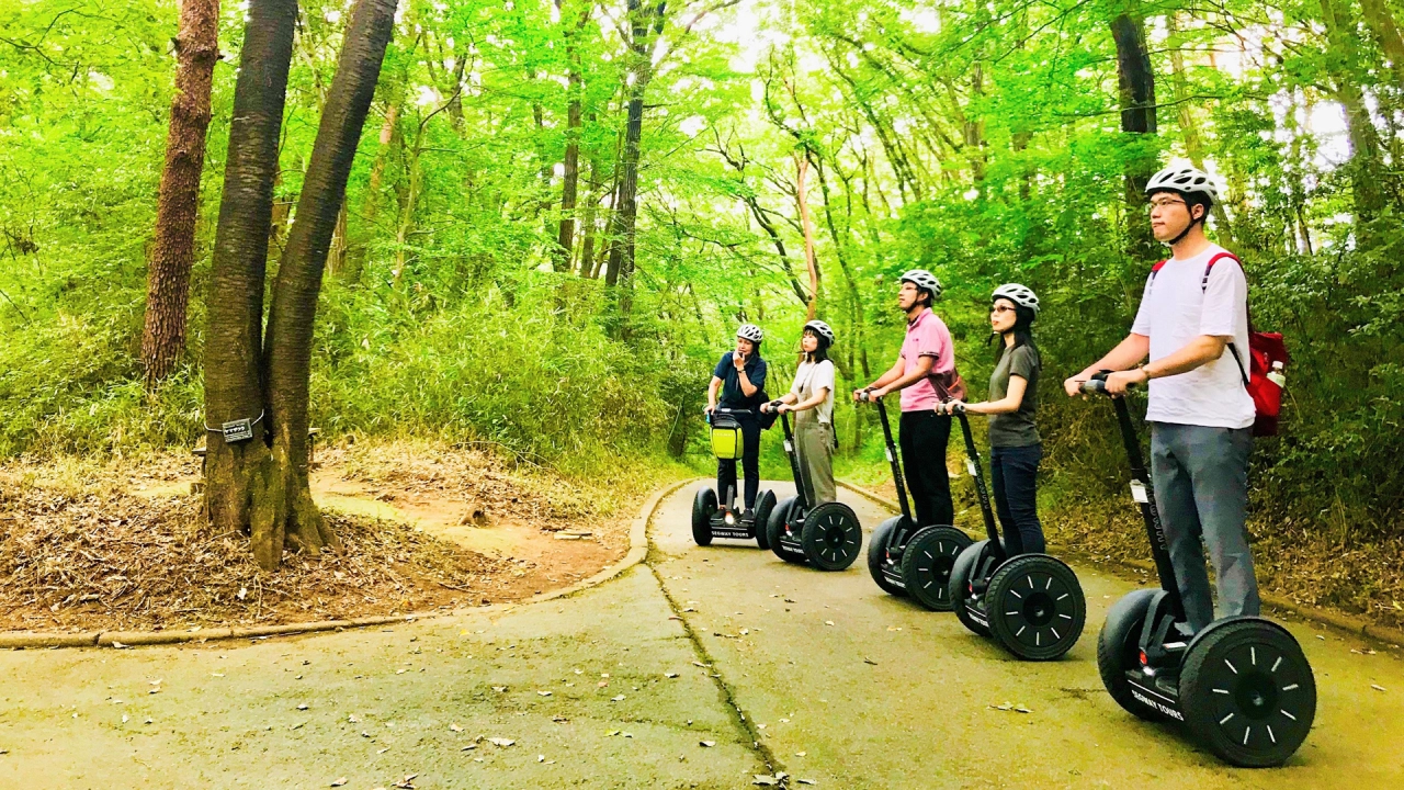 Saitama  Musashi-kyuryo Forest Park Segway Tour