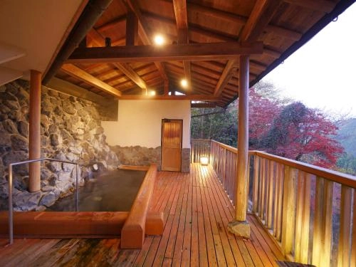 Chikurin-in Gunpoen Ryokan open air bath