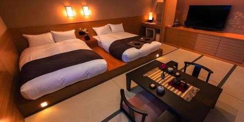 Temple Town Hotel WAQOO Horyuji room