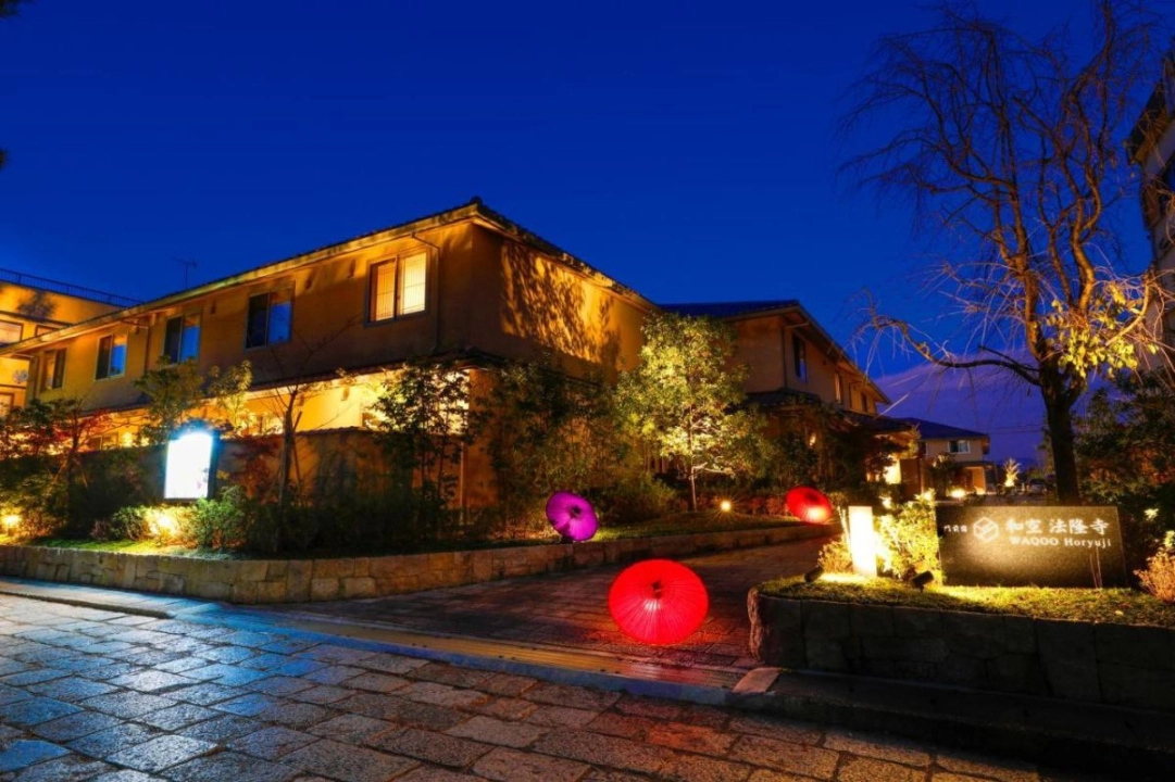 Temple Town Hotel WAQOO Horyuji Exterior