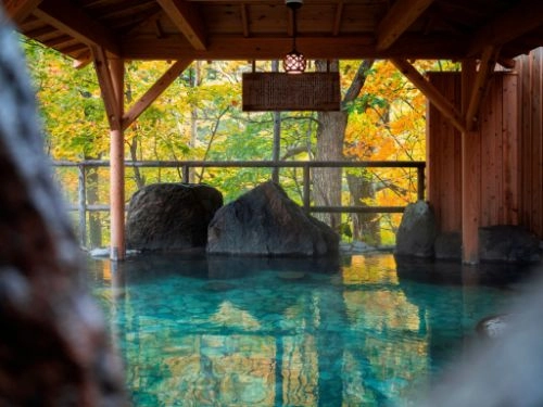 Sounkaku open air bath