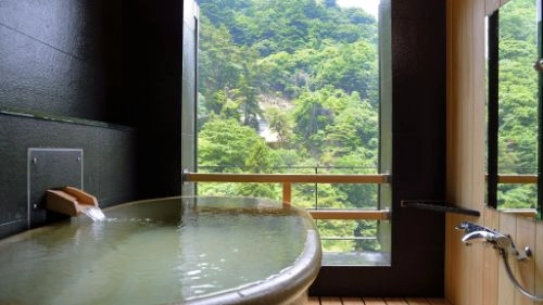 Gekkoen Kourokan Hotel open air bath