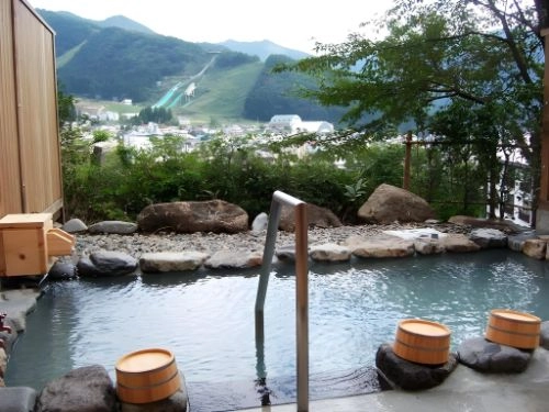 Nozawa Onsen Nozawa Grand Hotel open air bath