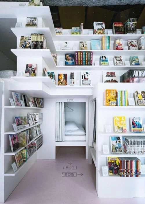 MANGA ART HOTEL TOKYO lounge